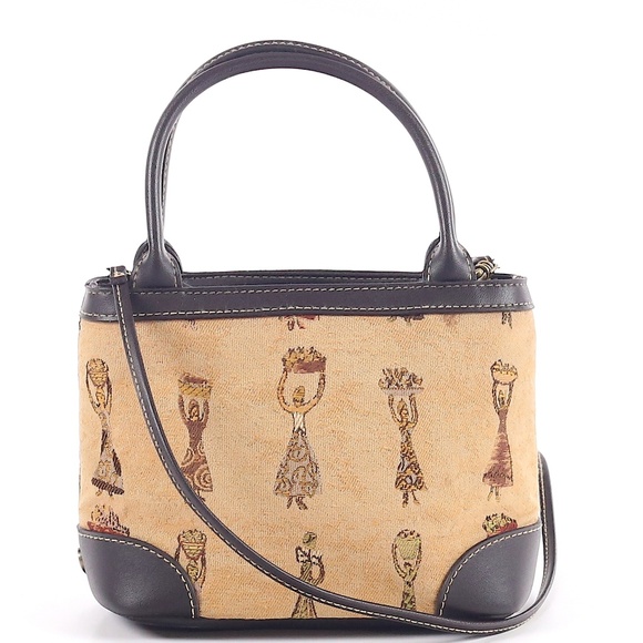 Etienne Aigner Printed Satchel - Picture 1 of 7